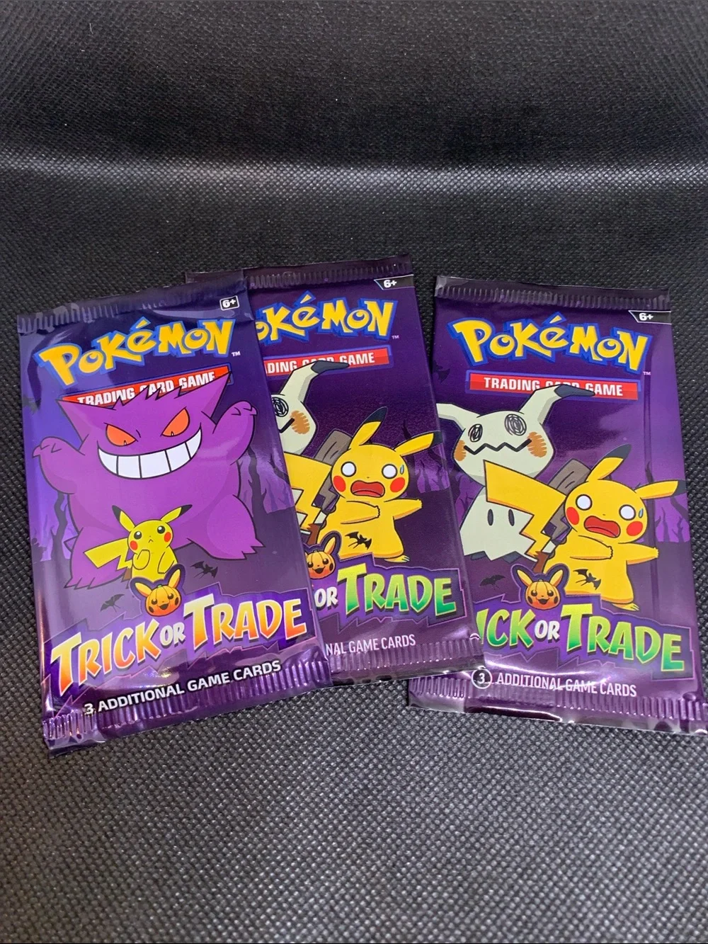 Rare Holo 25th Anniversary Pokemon Cards In Cases + 3 Sealed Pokemon Card Packs